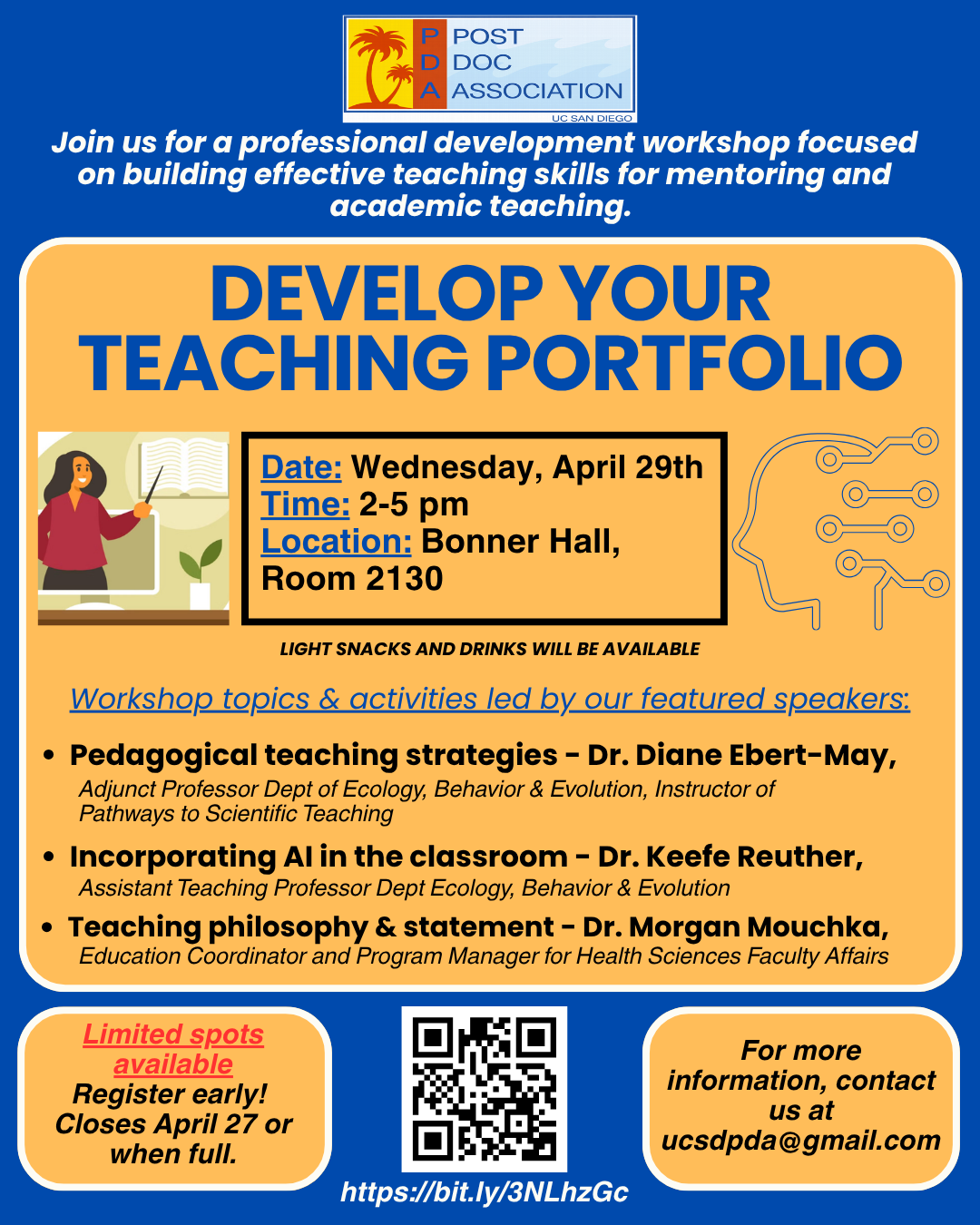 Develop you teaching portfolio 